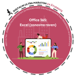 Delavnica za študente UL: Office 365: Excel 1. del