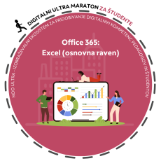 Delavnica za študente UL: Office 365: Excel 1. del